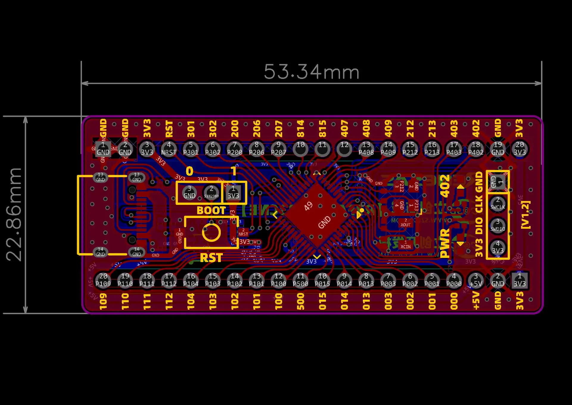 Papan Pengembangan RENESAS RA6E2 On-board R7FA6E2 R7FA6E2BB3CNE Mikrokontroler Cortex-M33 Core MCU