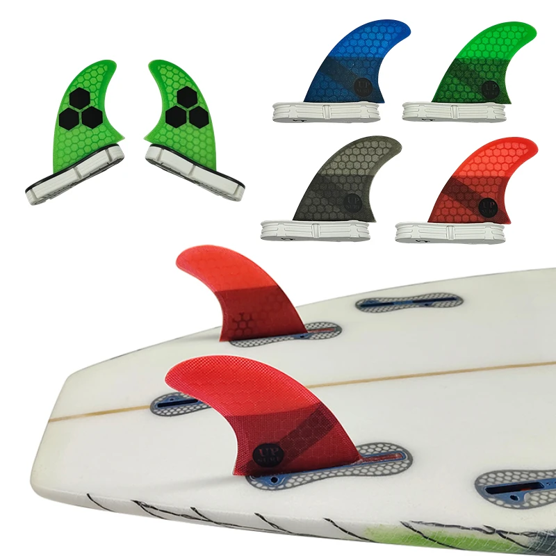 Surfboard fins GL Double Tabs 2 fins Double Tabs 2 Twin fin set surf Double Tabs 2 surf gl fins Double Tabs II 2 pieces per set
