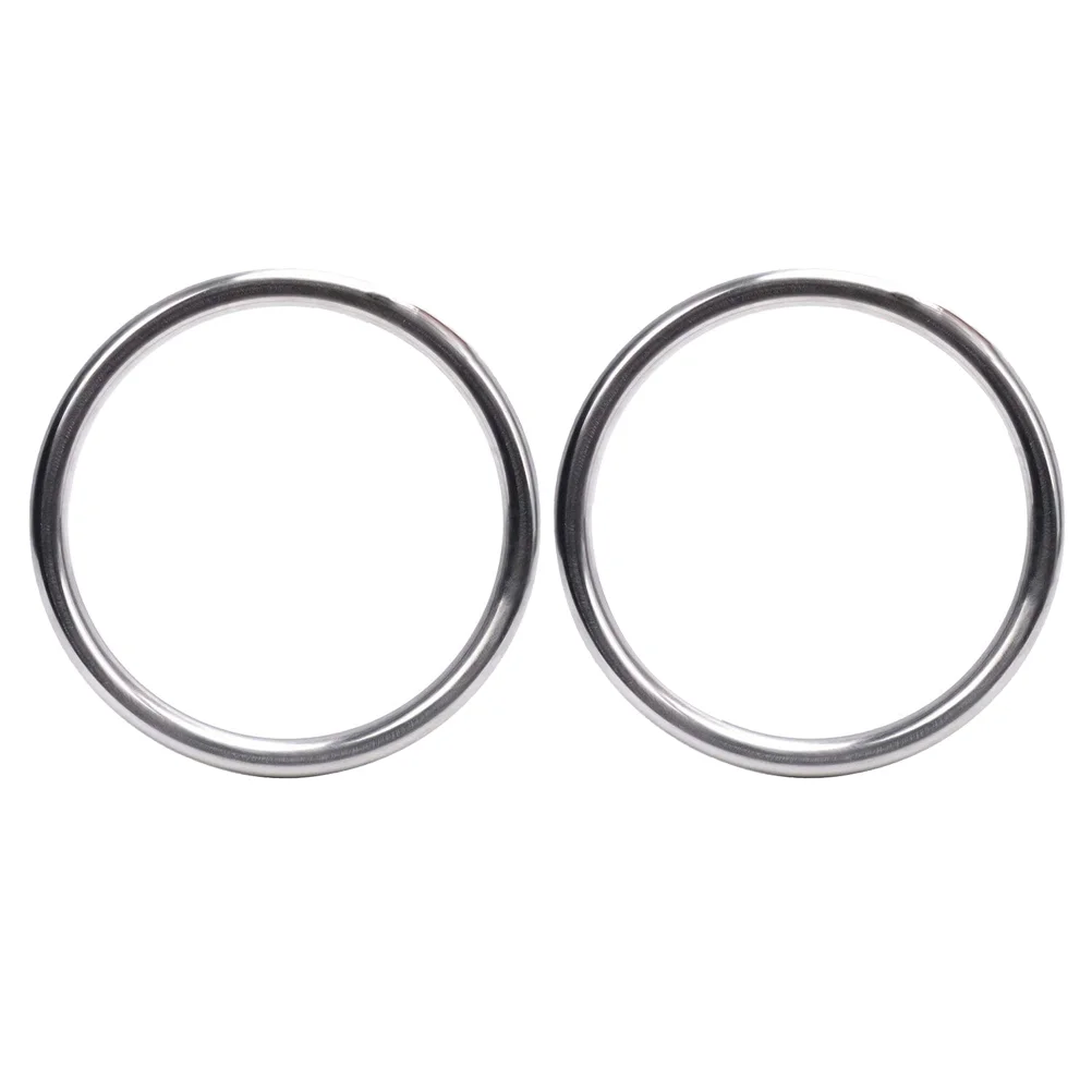 

2 Pcs Wing Steel Ring Training Circle Stainless Exercise Tools Equipment Wrist Durable Arm Hand Strength