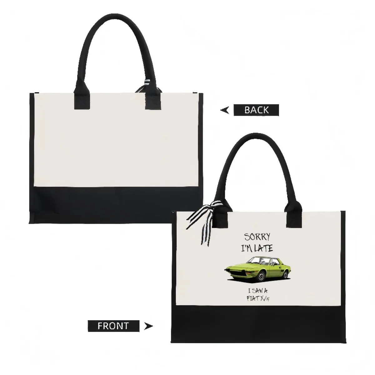 فيات X19 2026 وصول جديد موضة عملية واسعة قابلة لإعادة الاستخدام حمل حقيبة نمط طباعة 2 لهجة الثقيلة حقيبة كتف كبيرة ل آل #2