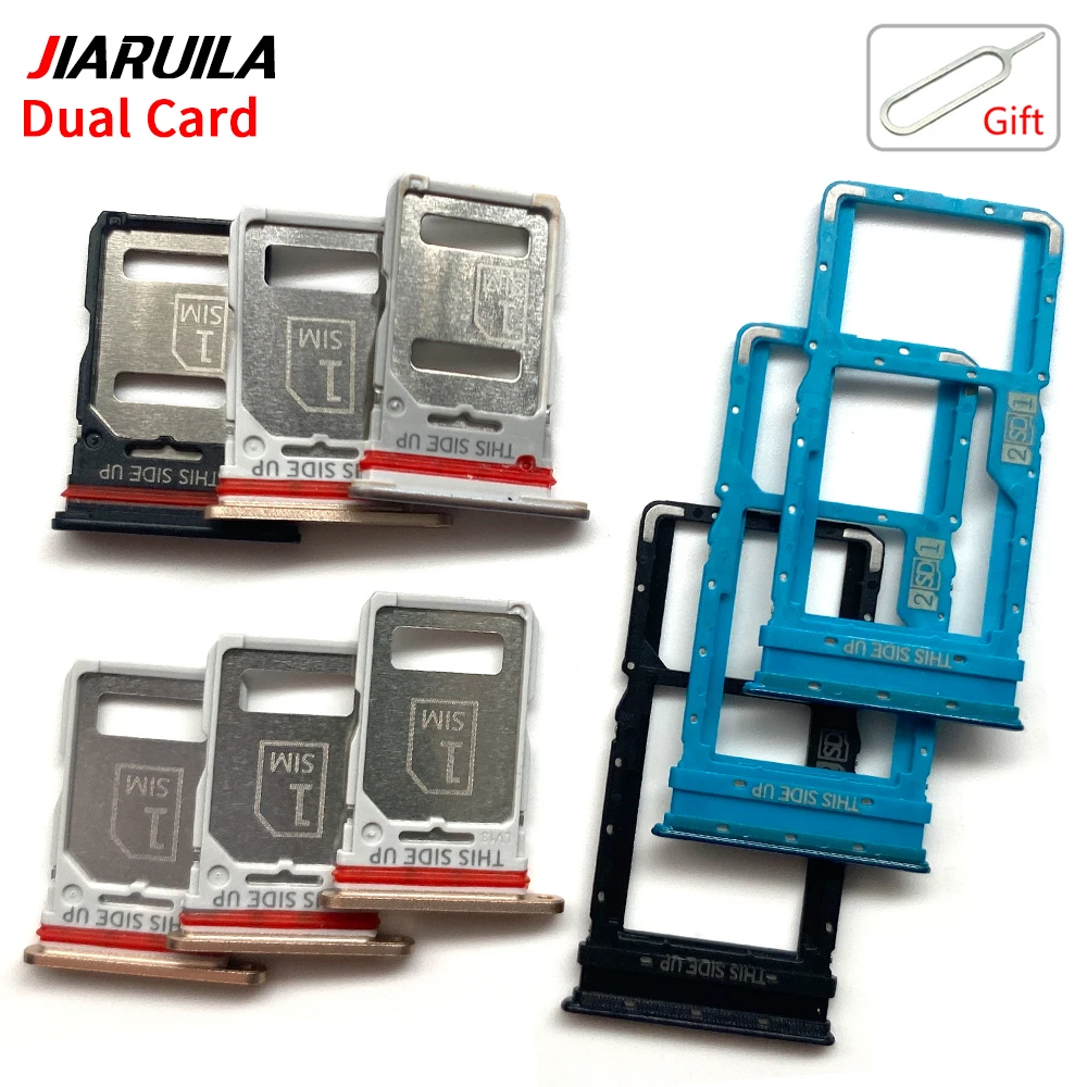 SIM Card Adapter Drawer For Moto Edge 20 Lite 30 Neo Pro Sim Card Reader Holder SIM Card Tray Holder Slot