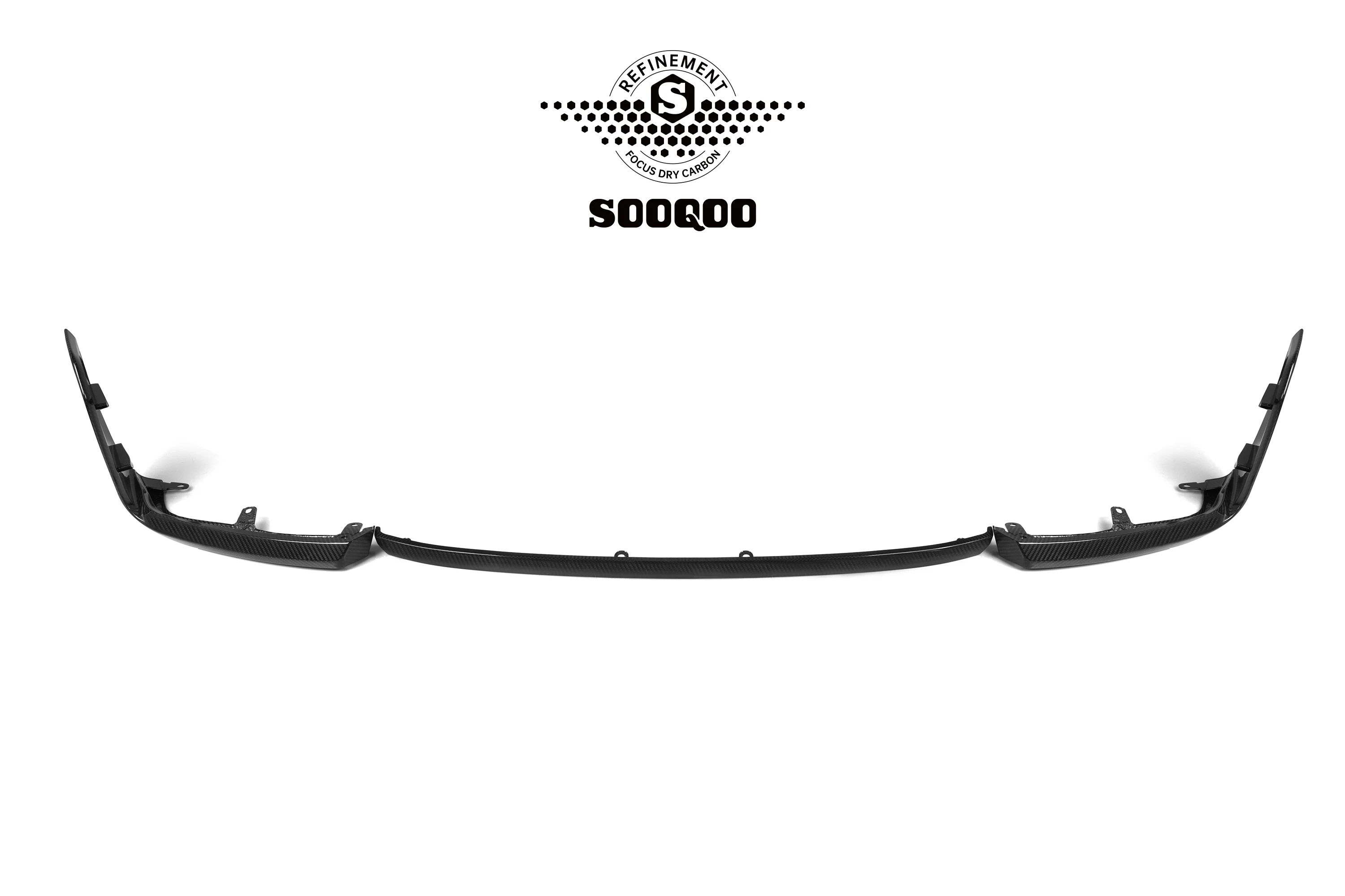 Per fibra di carbonio a secco M2 G87 labbro anteriore M Performance parte auto in fibra di carbonio a secco BMW M2 G87 2023-IN