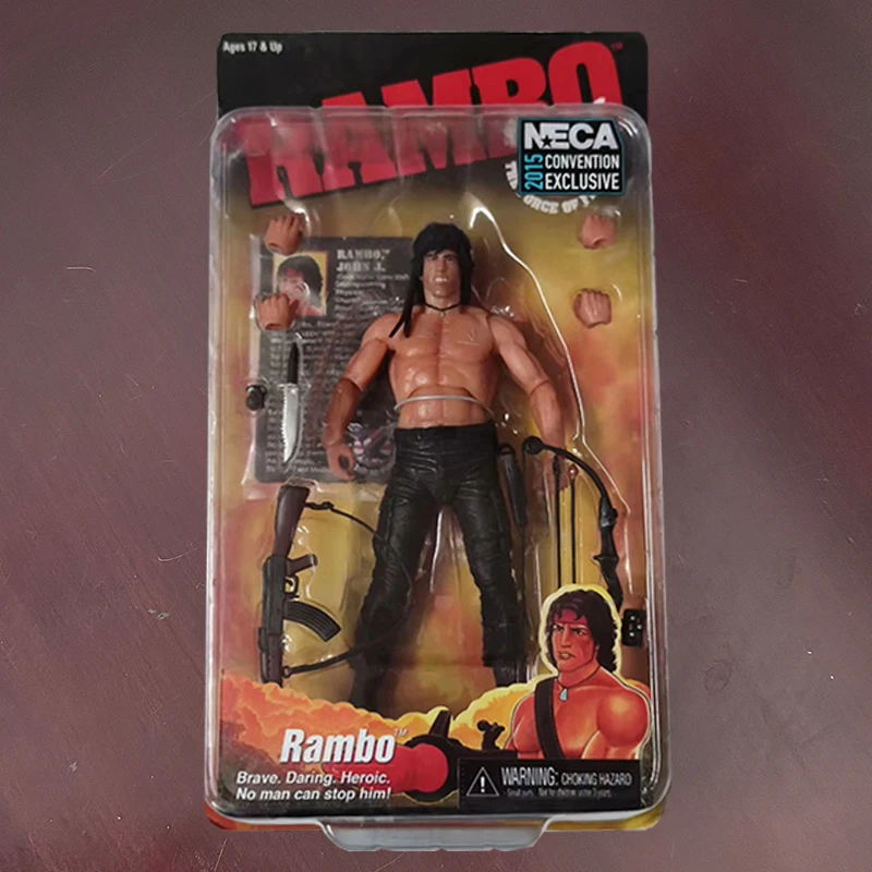 Neca First Blood Ron Kim John J.R Rambo Action Figure Rambo 2015