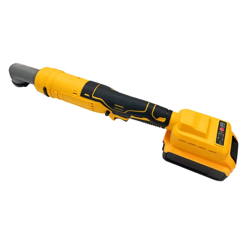 For Dewalt 18V 20V Battery 90° Angle Brushless Electric Ratchet Wrench 3/8\'\' 1/2\'\' Removal Nut Car Repair Power Tools