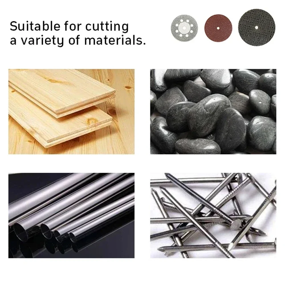 Utensili rotanti abrasivi Mini kit punta da trapano elettrico levigatura lucidatura taglio teste per incisione set di accessori per trapano Dremel