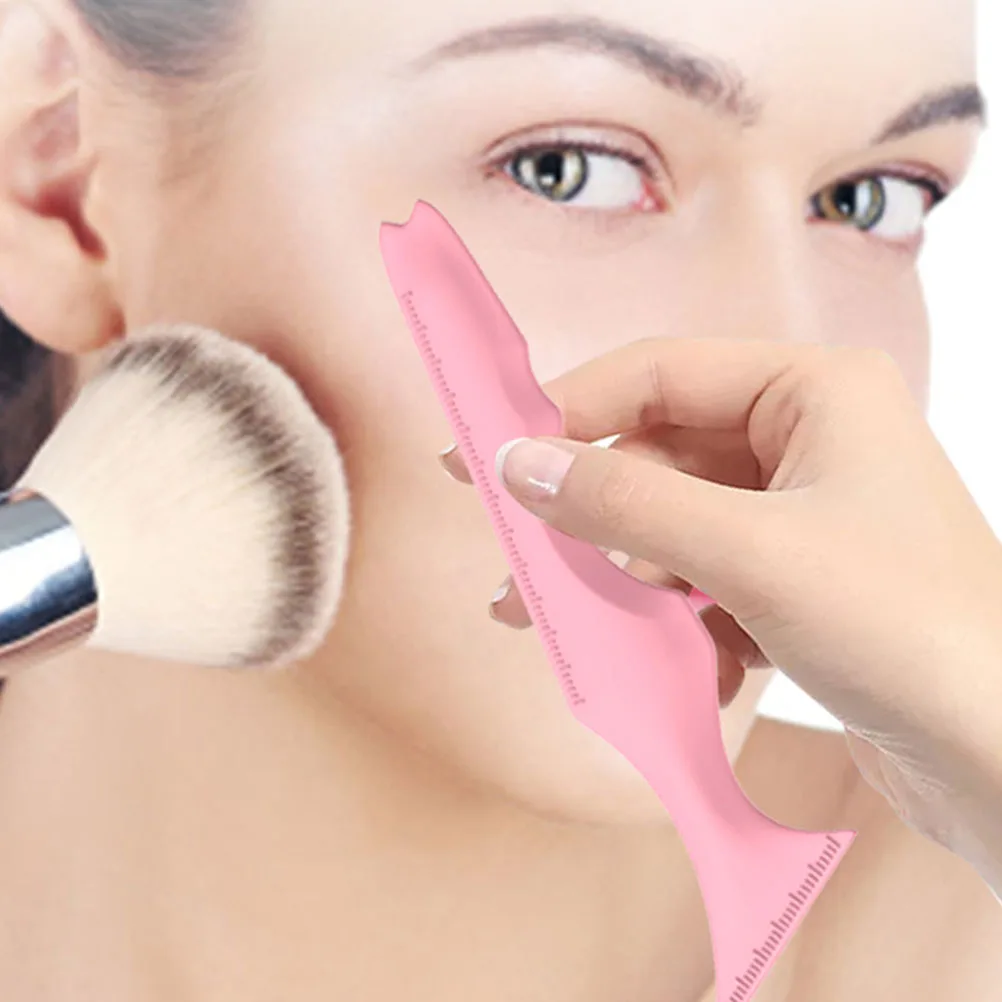 

Silicone Eyeliner Stencils Makeup Templates Reusable Beauty Tools Perfect Eyebrow Eyeshadow Eyes Line Design Easy Clean Long Use