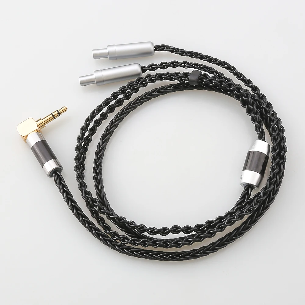 Sennheiser hd800 hd800s hd820s hd820 enigma acoustics dharmad1000用8コアヘッドフォンケーブル