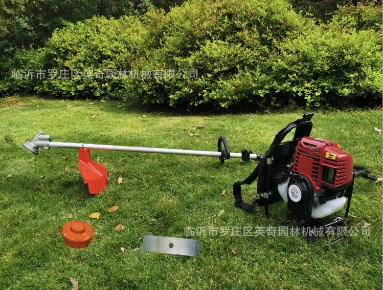 Imagem -05 - Quatro Tempos Gasolina Cortador de Grama Cortador de Escova Estripador de Relva Escova de Amaragem Doméstico Pequeno Multi-function Agrícola Doméstico