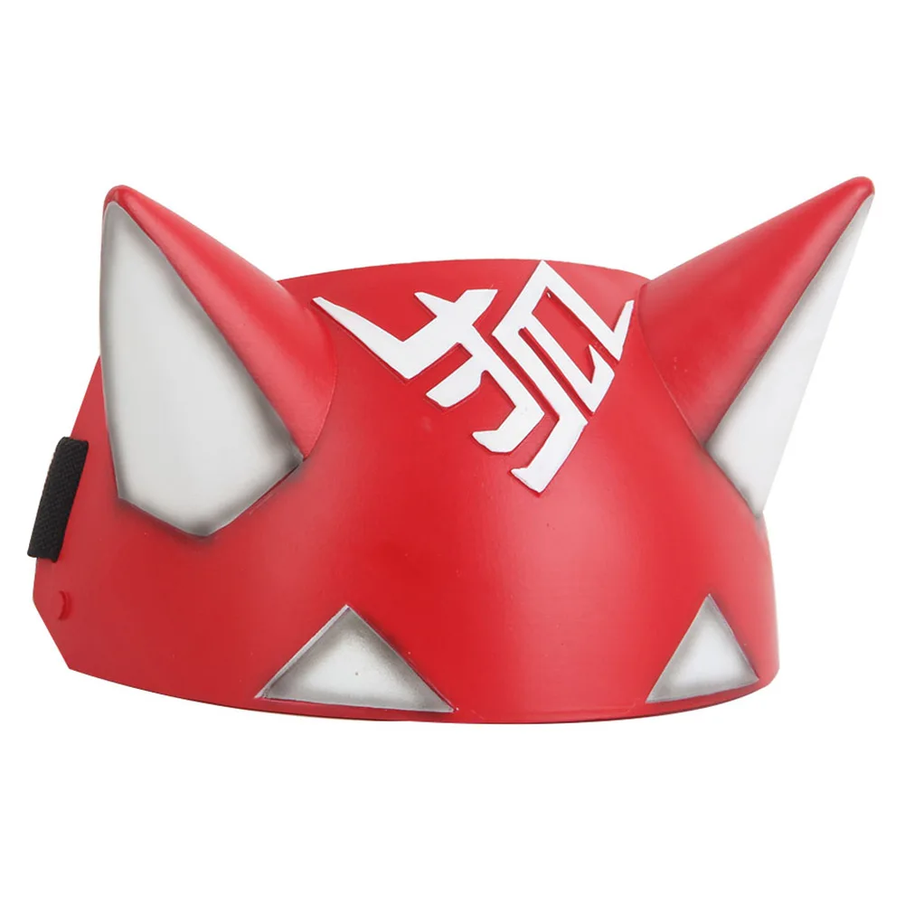 OW Fantasy Kiriko-gorro de punto para Cosplay, máscara para adultos, diadema para fiesta de carnaval, Halloween, accesorios para regalos