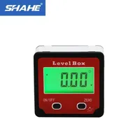 SHAHE Magnetic Digital Inclinometer Level Box Gauge Angle Meter Finder Protractor Level Measuring Instruments