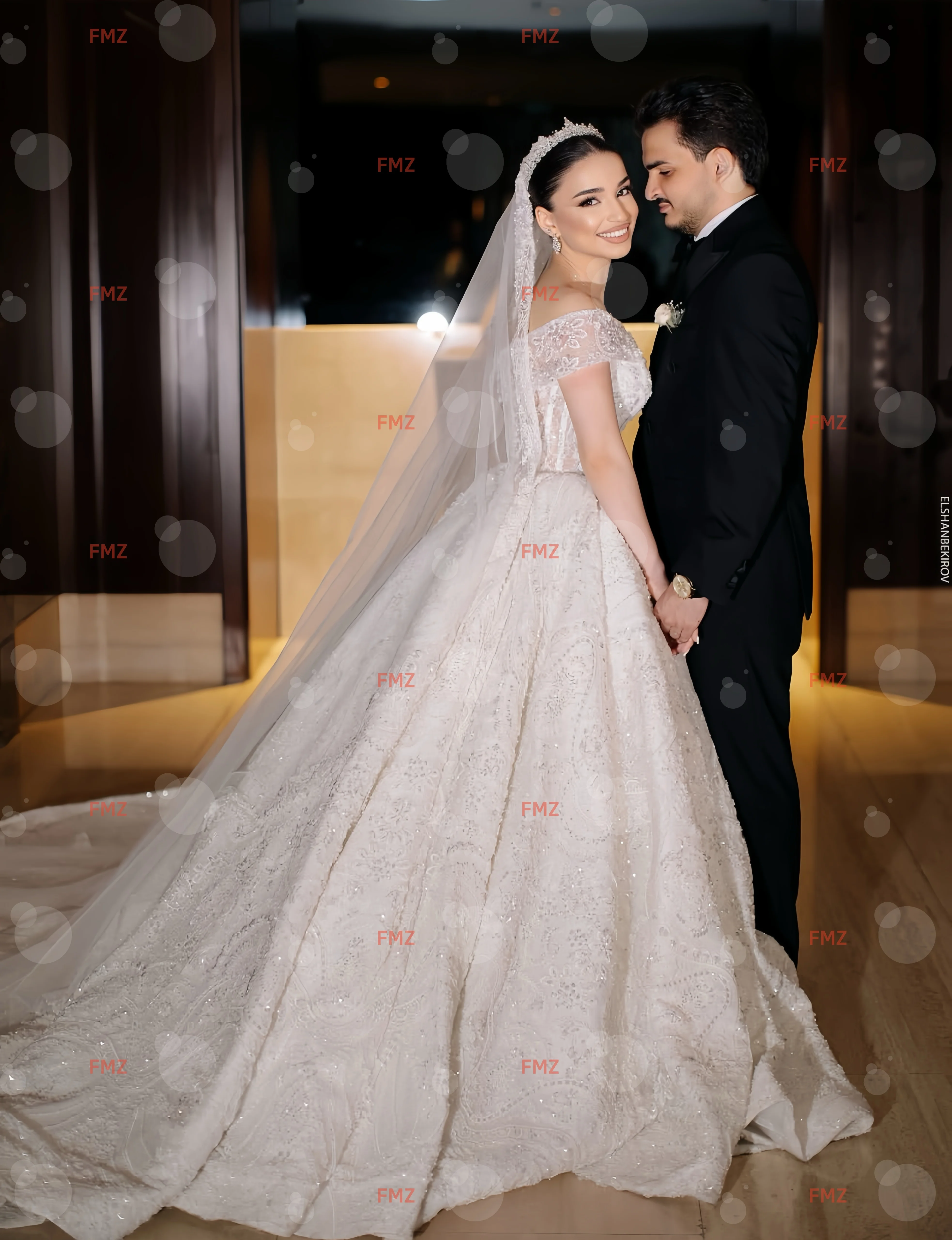 Maßgeschneidertes, ärmelloses Ballkleid mit süßem Kragen und Perlen, luxuriöses Hochzeitskleid, Vestidos de Novia, Amanda Novias, Amanda Novias, offiziell