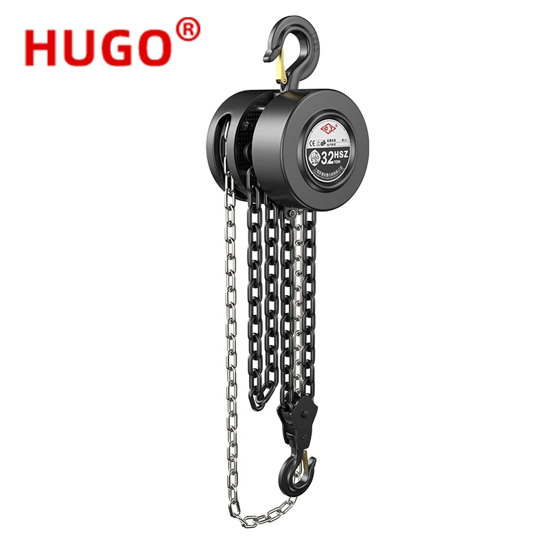 Chain Pulley Block Manual Operated Chain Hoist 1/2/3/5/7/10 Ton Hand Hoist For Lifting 3/6/9/12 m