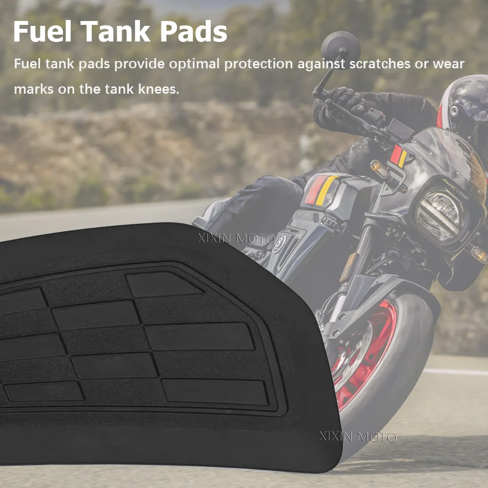 لسوزوكي GSX-8T GSX-8TT GSX 8T gsx 8tt 2025 2026 دراجة نارية عدم الانزلاق الجانب خزان الوقود ملصقات وسادة مقاومة للماء ملصقات