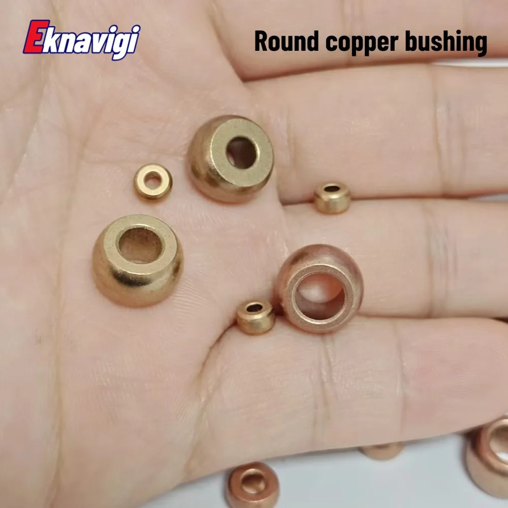 10PCS Self-lubricating Ball Bearings 10 Inner Diameter 2~6MM Round Copper Sleeve Spherical Oil Bearing