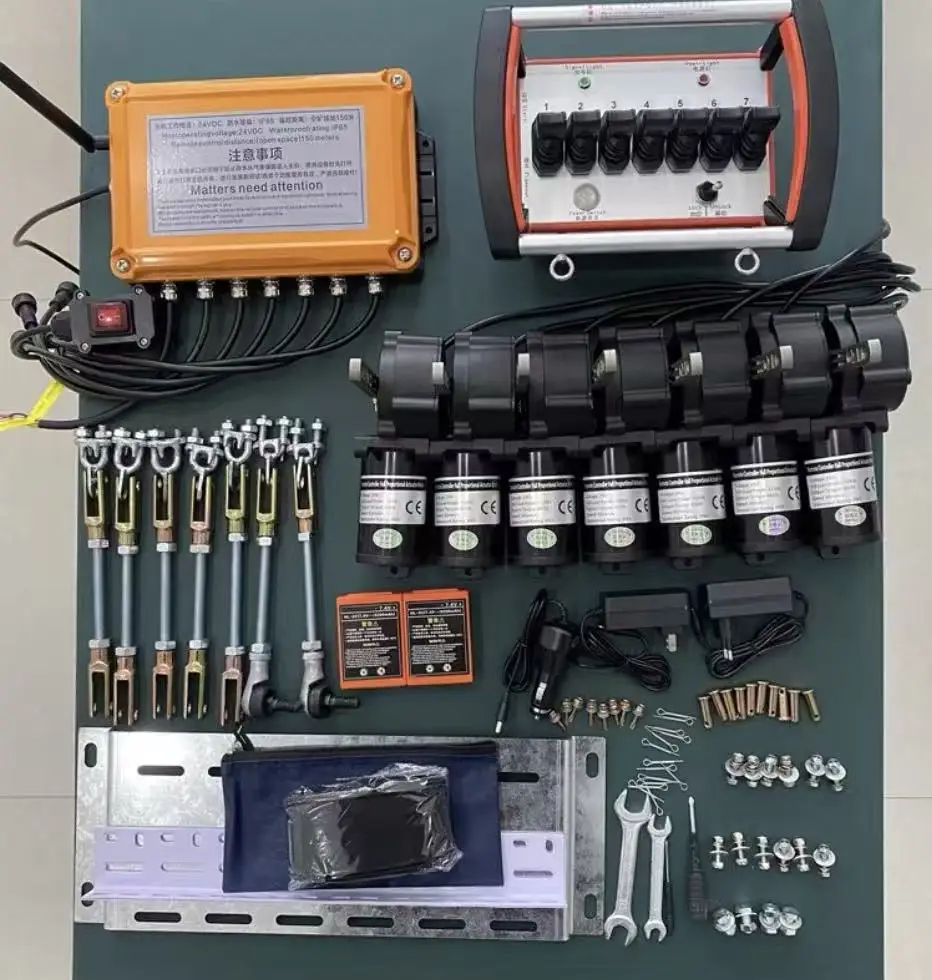 Car Crane Wireless Remote Control 3 4 5 6 7 Motor Manual Automatic Operation Hydraulic Crane Control System