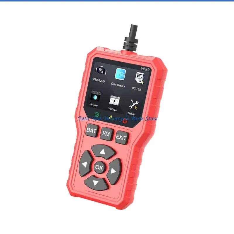 

P9FD Handheld Automotive Diagnostic Scanner For Engine Faults 2.8Inch Screen ABS Construction