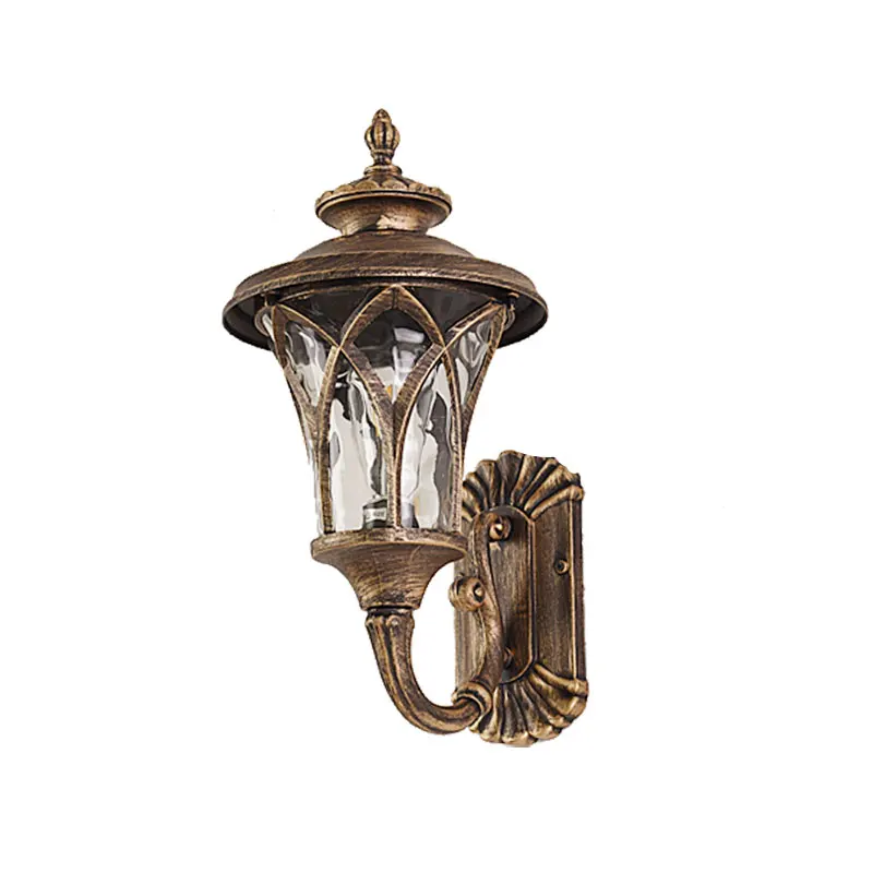 Outdoor Waterproof Wall Lamp European Style Courtyard Entrance/Balcony/Villa Wall Lamp Corridor/Hallway Retro Outdoor Lamp