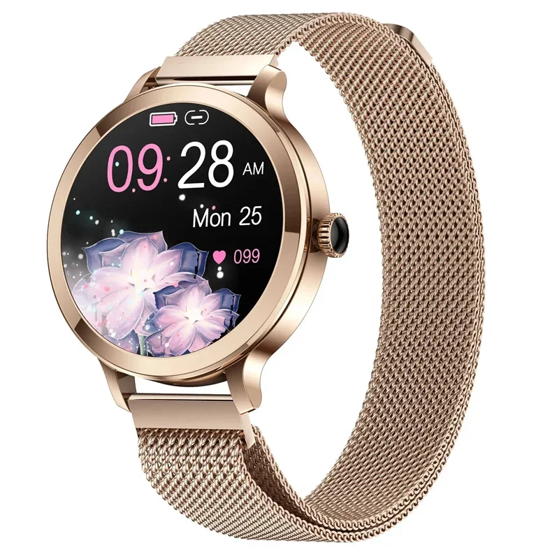 

2024 New Fashion Smartwatch for Women NX7 Ultra Clear AMOLED Screen Heart Rate & Health Monitoring. Bluetooth Call. Lady Female.