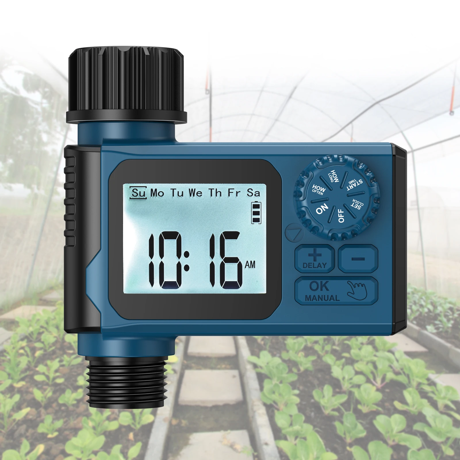 Automatic Sprinkler Timer Intelligent Irrigation Programmer Equipment Waterproof Digital Irrigation Timer for Lawns Yard