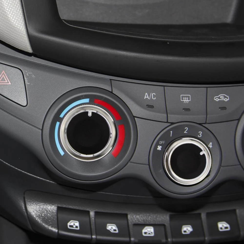 3pcs/set Car AC Knob Air Conditioning Knob Heat Control Switch Knob for Chevrolet Sail 2008-2014 Car Styling