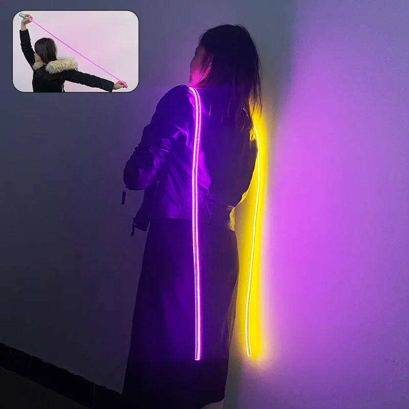 

Вспышка, светодиодный светящийся кнут, красочный точечный танец, КТВ, бар, атмосфера, реквизит, представление, Douyin, интернет-знаменитости, прямые трансляции