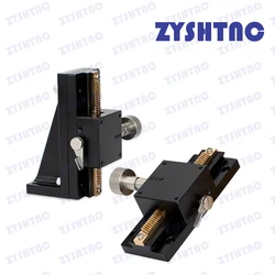 X Axis or Z Axis 25*25mm Long-range Dovetail Trimming Slide Table Manual Displacement Platform stage LWX/LWZ25 L=50/70/100/200mm