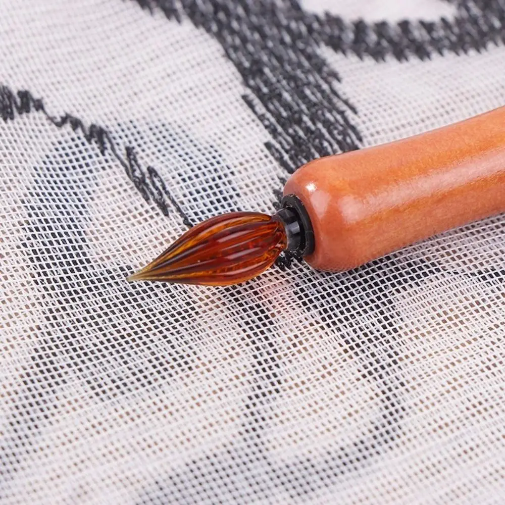 

Multi-functional Wooden Pole Dip Pen Art Writing Comics Drawing Dip Pen Holder Set Dipped Ink Pen Watercolor Painting