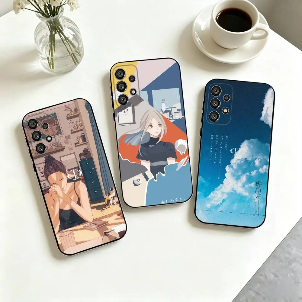 MUSIC Y-Yorushika-S ART  Phone Case For Samsung S25,S24,S21,S22,S23,S30,Ultra,S20,Plus,Fe,Soft Silicone Black Cover Gift