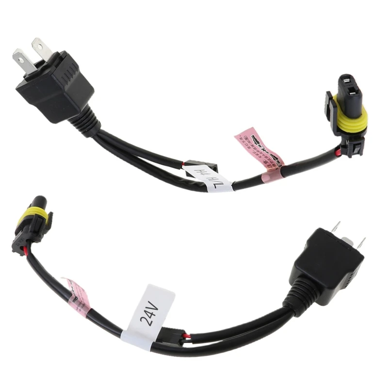 Automotive Parts 12/24V Control Cable Replacement for H4 Hi/Lo Bi-Xenon for HID Bulb