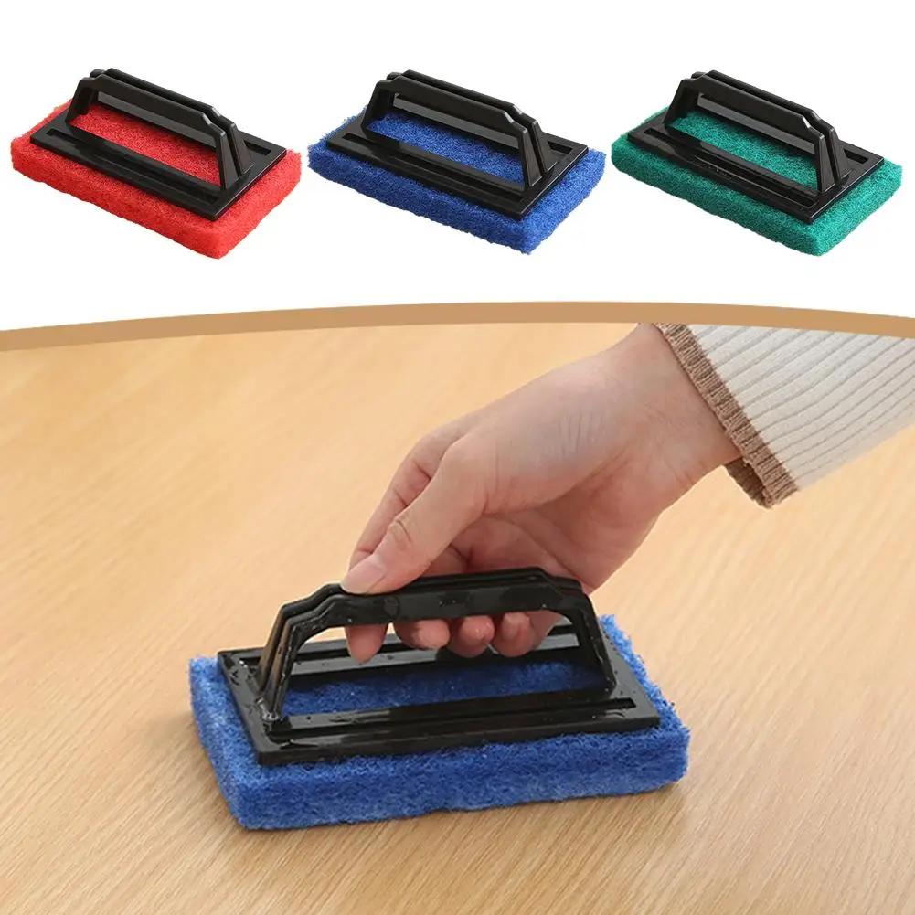 Nano Wiping Sponge Cleaning Brush With Cleaning Scrub Household Supplies Brush Tile Ceramic Tile Bathtub Handl E7A9