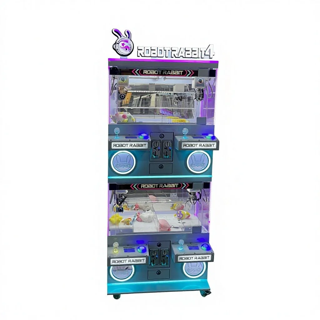 

Коммерческая аркадная развлекательная система с кран-машиной на 4 игрока премиум-класса