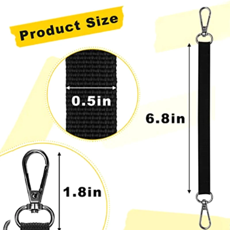 For Tool Belt, Tool Pouch, Tool Bag,Tool Backpack Electrical Tape Holder Tape Thong With Trigger Snap Hook