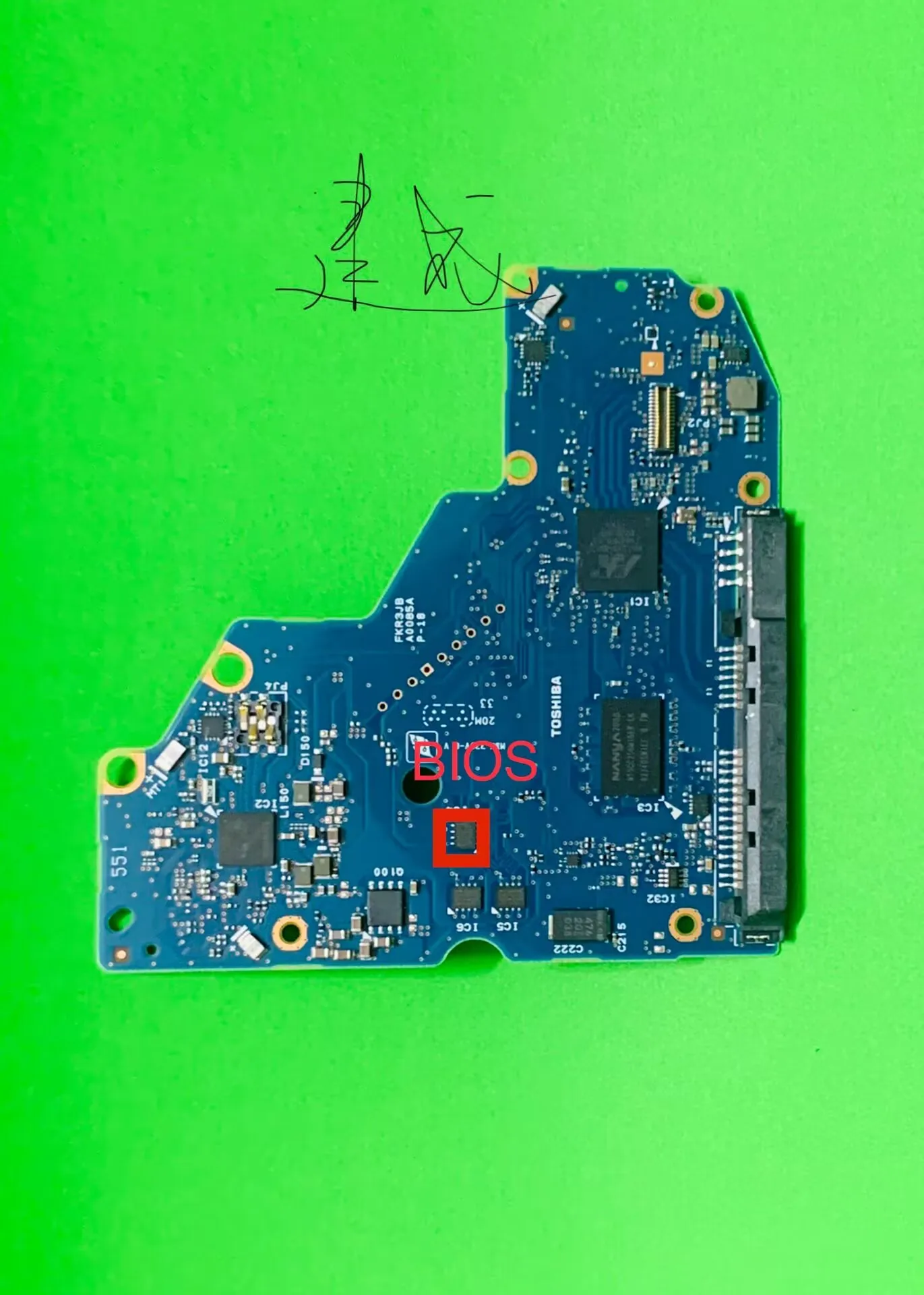 

M8 SATA G0085A Toshiba Hard Drive Entrepreneur Logic Board