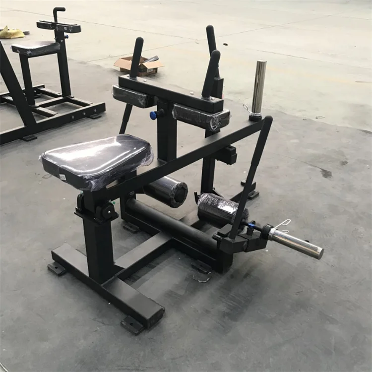 

Muscle Training Sports Gym Equipment Dual Function Plate Loaded Selection Seated Calf Raise Machine