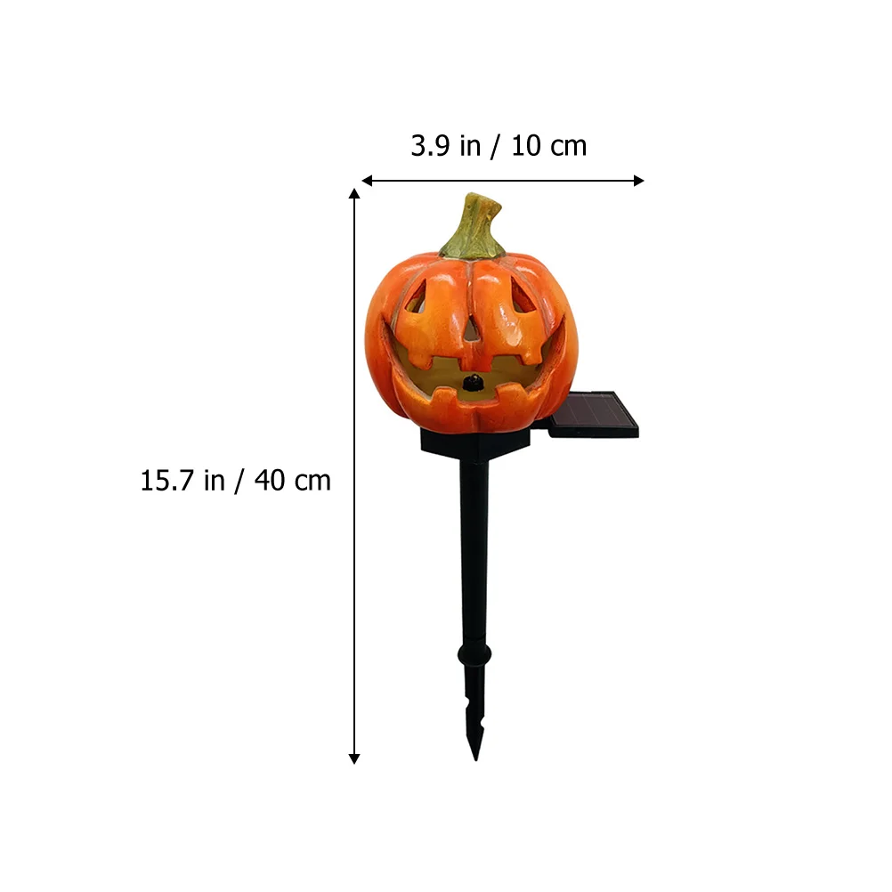 Halloween Jack-o-lantern Garden Decoration Landscaping Outdoor Decorations Solar Lights Lamp Yard