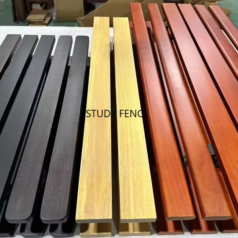 

1 Set Shop Glass Door Solid Wood Handle Hotel Wooden Door Handle Chinese Solid Wood Door Handle Household Hardware Accessories