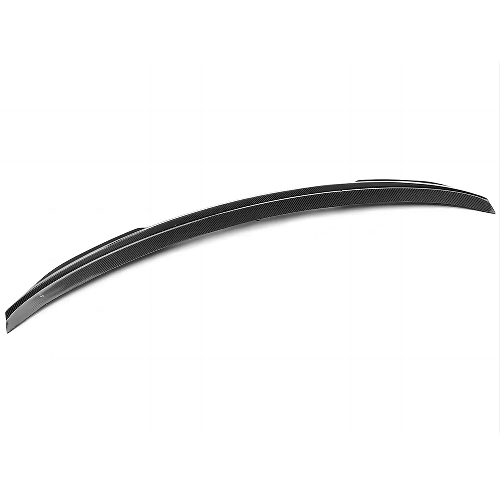 Dry Carbon Fiber Rear Trunk Spoiler Wing Lip Bootlid For BMW 5 Series G30 And F90 M5 Add On CS Style Decktail Exterior Accessory