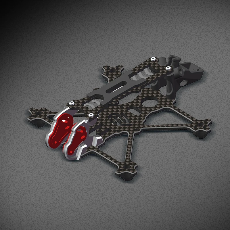 1.8inch/2inch/2.5inch/3inch 3K Carbon Fiber Frame Kit for FPV RC Toothpick Drone For DJI O4 Unit Camera Support 1204 1206 Motor