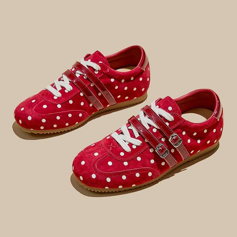 Women's Anti-Slip Casual Flat Sneakers - Comfortable Plus Size