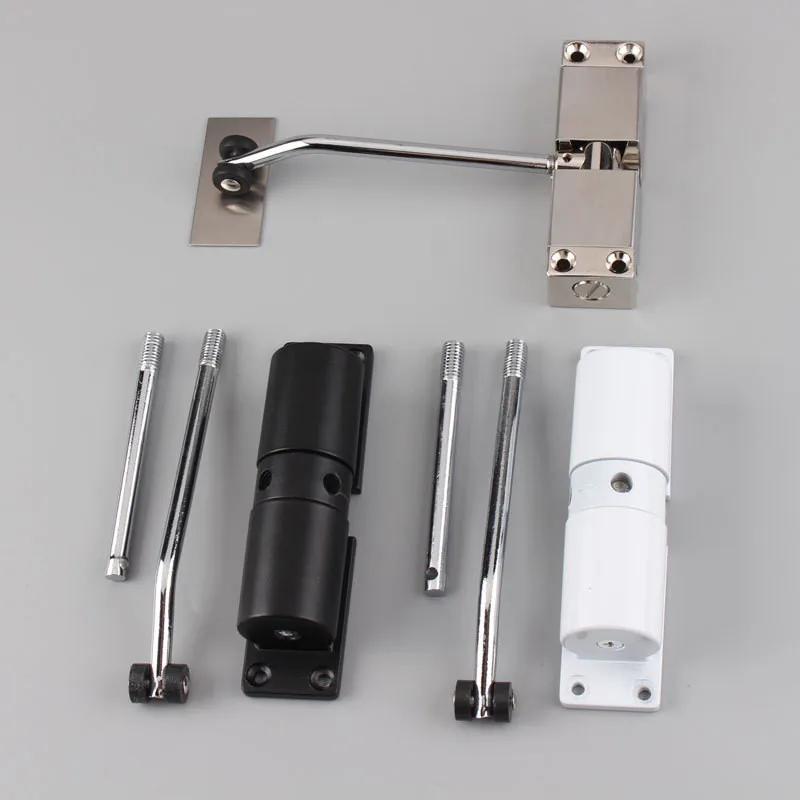 

30Pcs Spring Door Closer Automatic Door Closer Surface Mounted Closer Residential Commercial Use Furniture Hardware