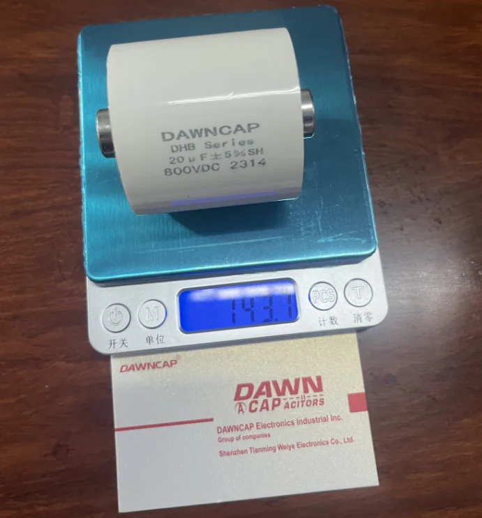 DAWNCAP DHB 20UF 800VDC ±5% Filter Capacitor