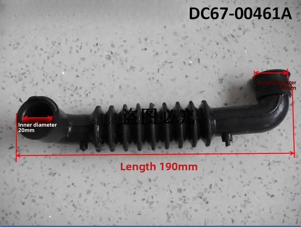 

Подходит для впускной трубы барабанной стиральной машины Samsung DC67-00461A.