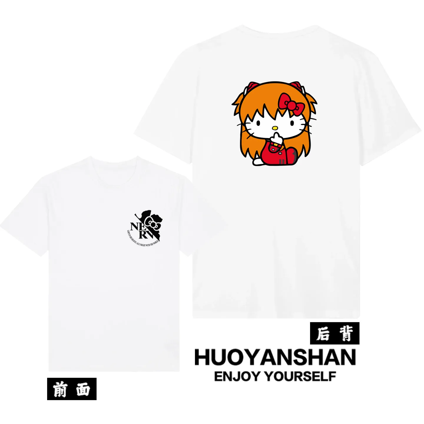 2026 Sanrio Hello Kitty Summer Men's and Women's Parent-Child Pure Cotton T-Shirt Comfortable Breathable High-Quality Ins Y2K