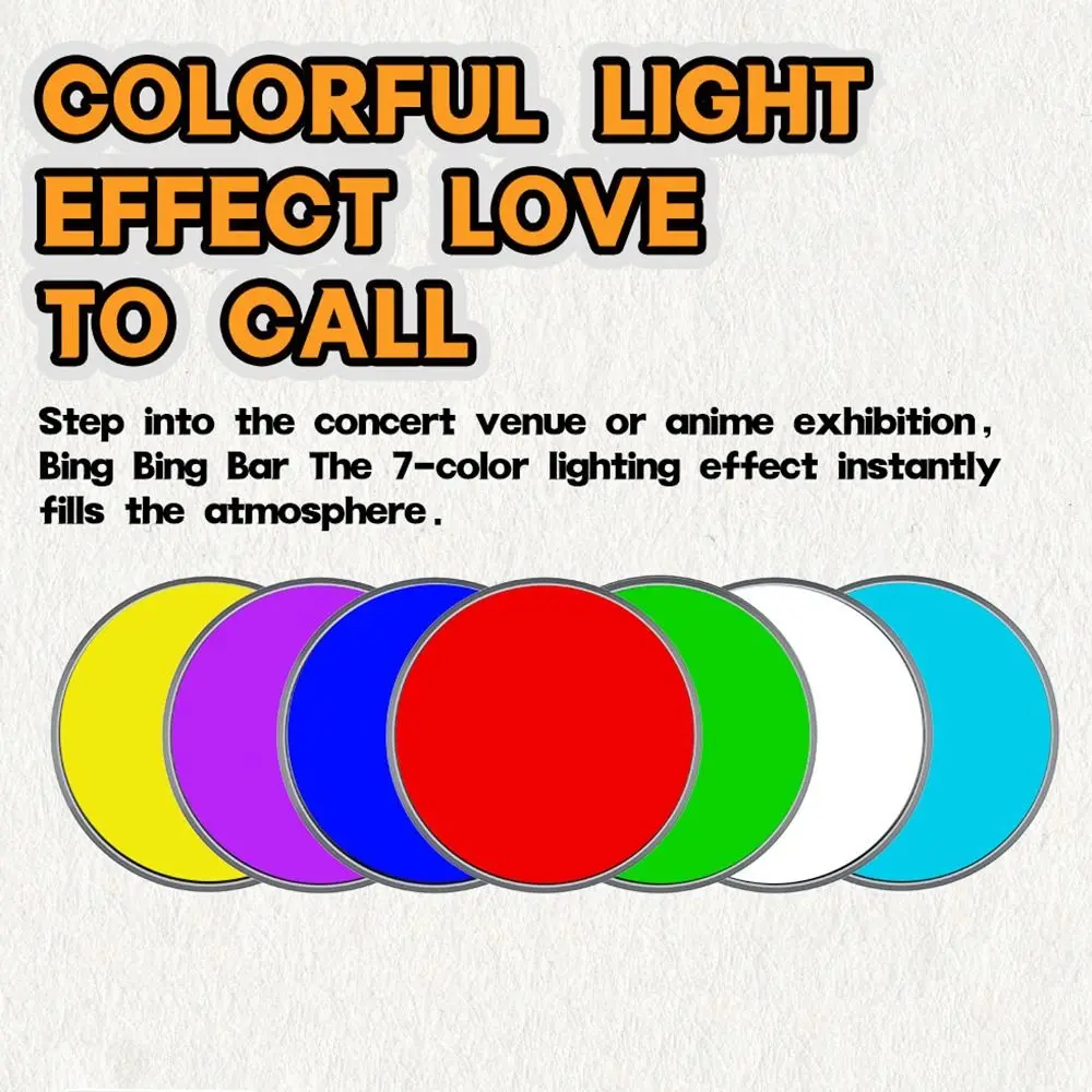 Smart Bluetooth Electronic Display Badge App Control 7 Color LED LED Badge Changing Images Two-Dimensional