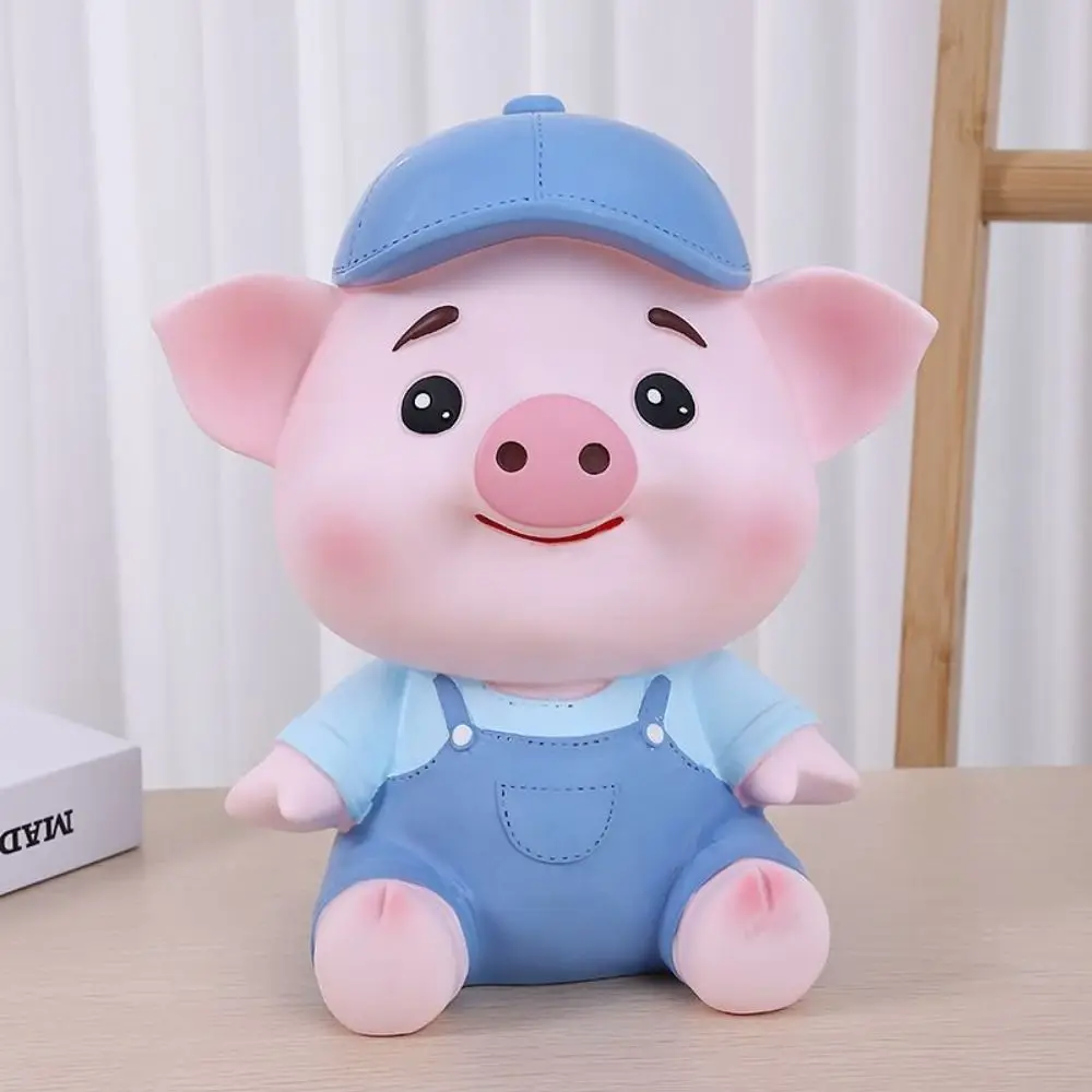 

Fashion Large Capacity Pig Savings Can Anti-fall Cute Animal Piggy Bank Cartoon Cartoon Piggy Bank Indoor