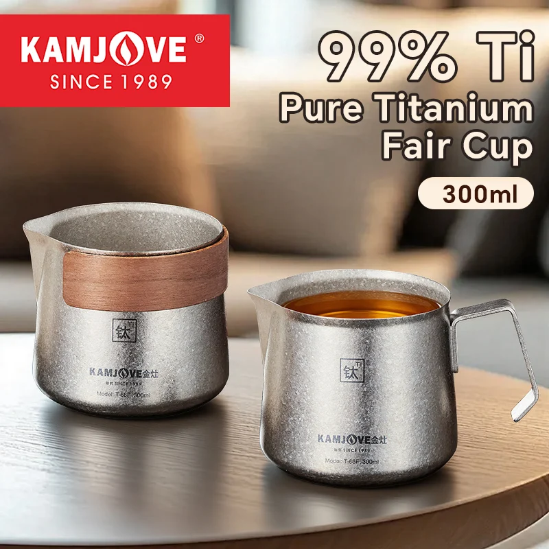 Pure Titanium Double‑Wall Heat‑Resistant Kung Fu Tea Cup,Ti Fair Pitcher Tea Divider,Premium Quality Direct from Manufacturer