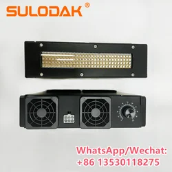 400W LED Ultraviolet UV Curing Lamp 12cm*2cm with Adjustment knob 395nm 365nm For Glue Ink Oil Varnish UV Printing Ink Curing