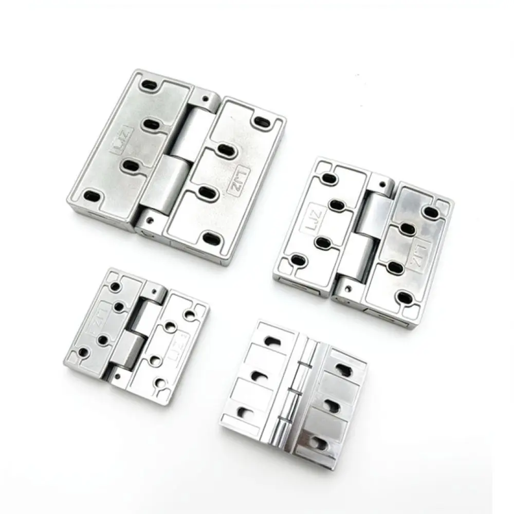 Zinc Alloy External Hinge For Industrial Oven Power Box Cabinet Door Hardware Heavy Duty Reliable Stable Connector