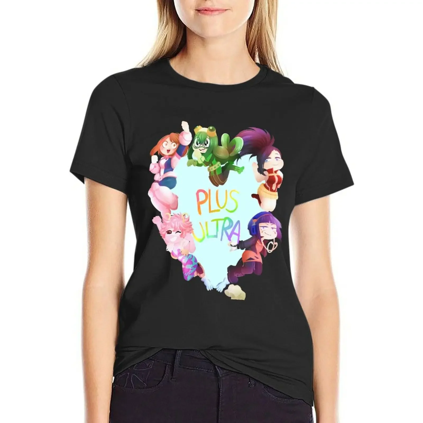 

Class 1-A Girls T-Shirt quick-drying quick drying anime clothes plain Woman fashion