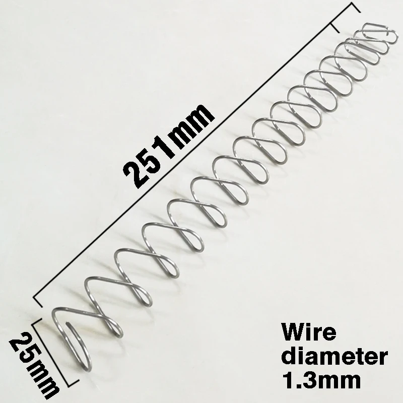 Adealine Diameter 1.3mm Square Flat Spring Compression Spring Rectangular Mattress Springs